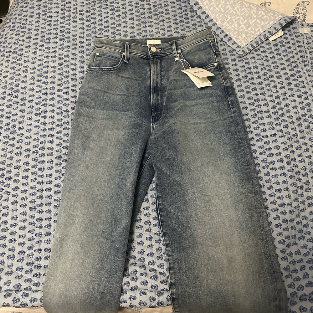 NWT Mother Wide Leg Jeans